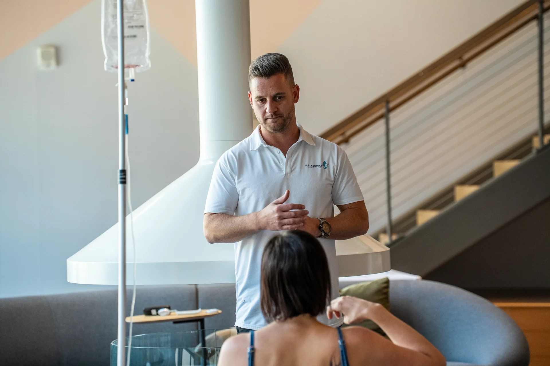 Conversation About IV Drip